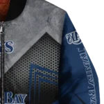 tampa bay rays arrow layer navy black bomber jacket best selling