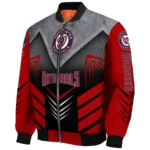 washington nationals arrow layer red black bomber jacket best selling