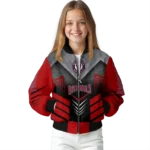 washington nationals arrow layer red black bomber jacket best selling