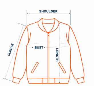 bomber jacket sizing mlb fan merch